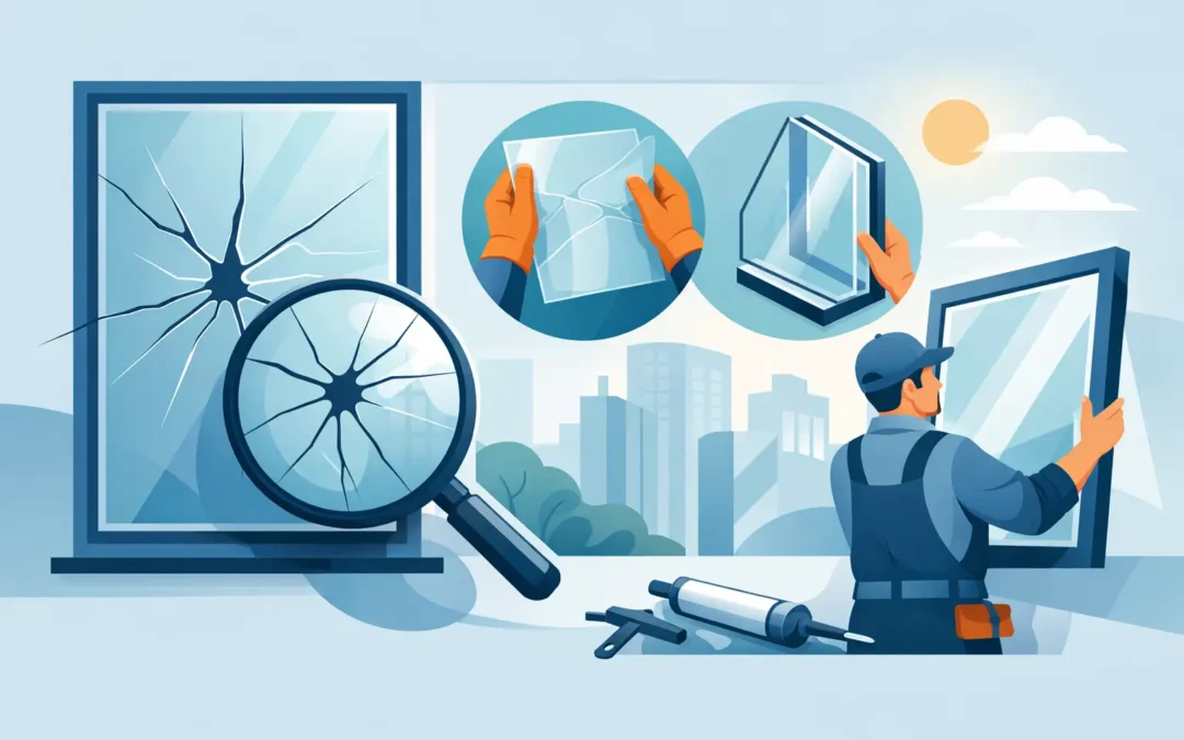 Can Cracked Glazing Be Repaired? Your Options