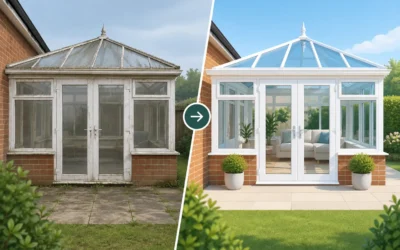 Conservatory Refurbishment Before and After