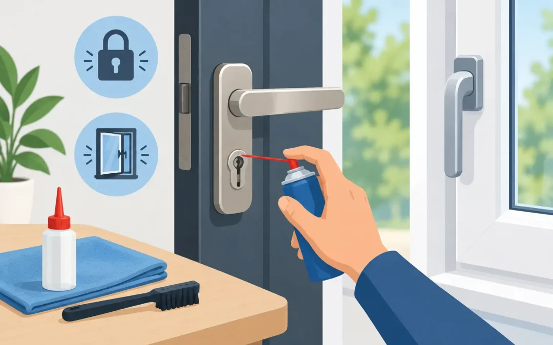 How to Fix Sticking Locks on Doors and Windows